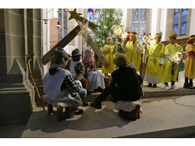 Kinderchristmette mit Krippenspiel (Foto: Karl-Franz Thiede)